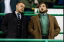 Ben Kensell and Ian Gordon at Easter Road