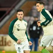 Lewis Stevenson, left, and Paul Hanlon will leave Hibs at the end of the season