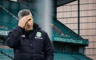 Nick Montgomery was relieved of his duties as Hibs manager